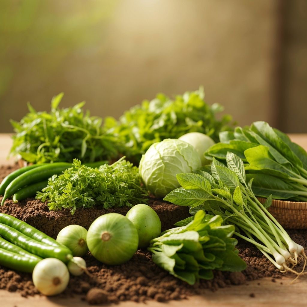 Green native plants containing MSM and sulfur compounds